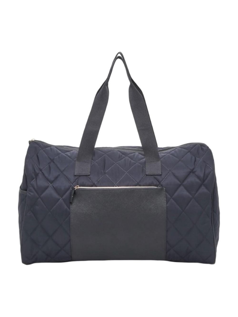 Navy Quilted Weekender Bag by DSW